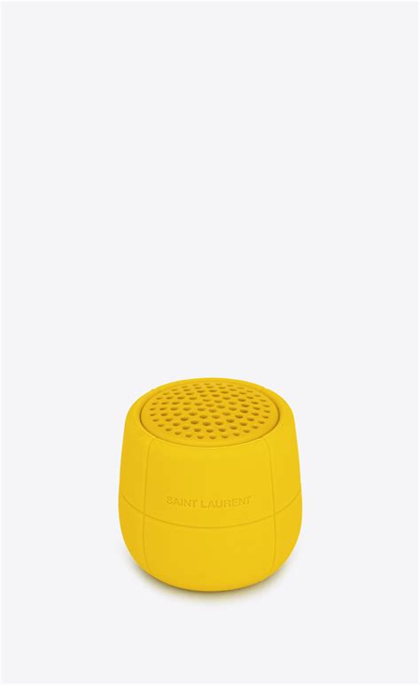 YSL x Lexon Mini Gold Bluetooth Speaker Yves Saint Laurent